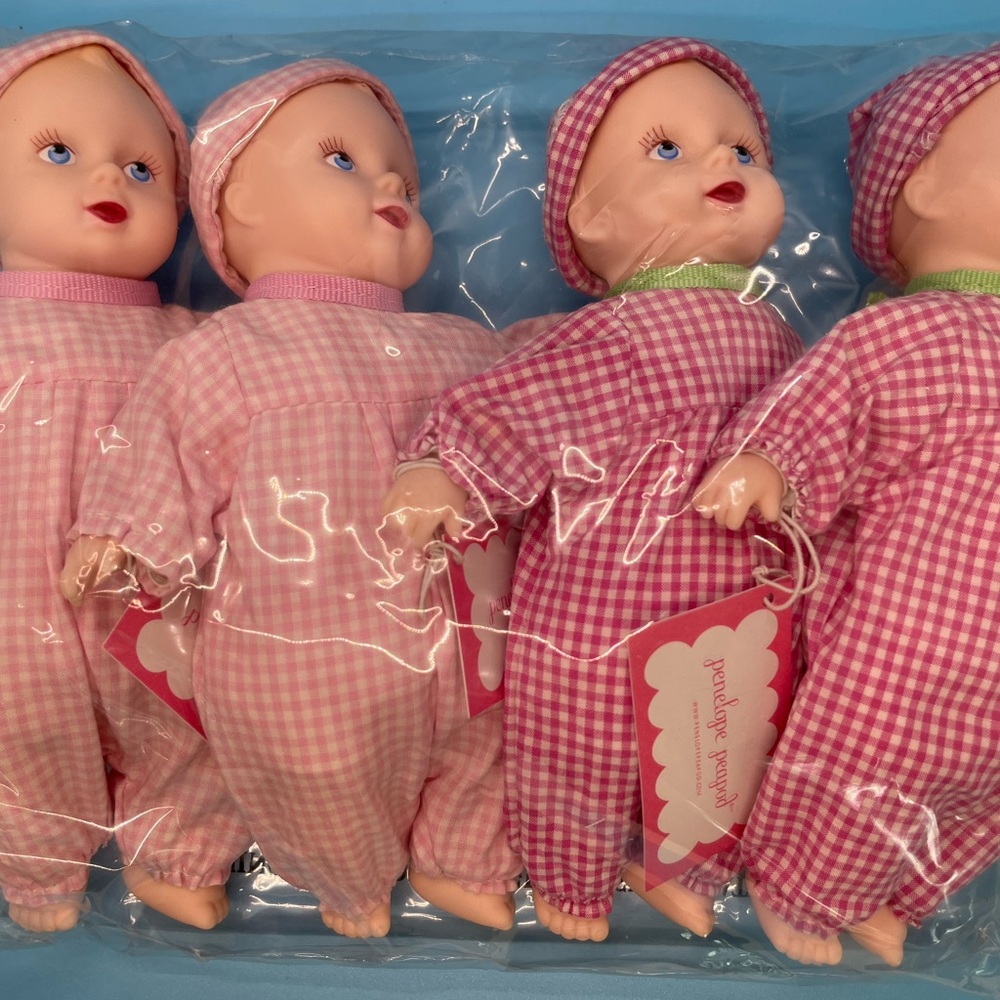 Penelope Peapod babies pack of four